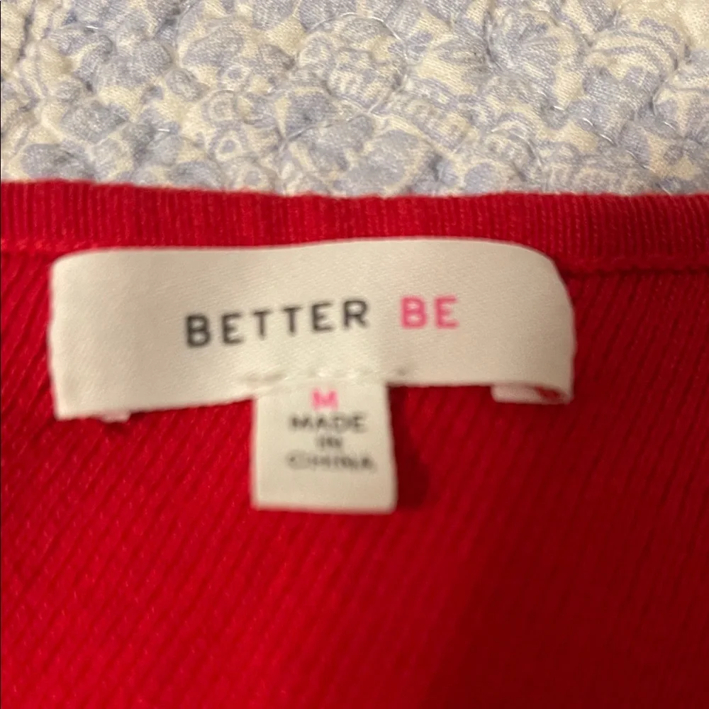 Better Be Bold Red Womens Bodysuit - Picture 2 of 5